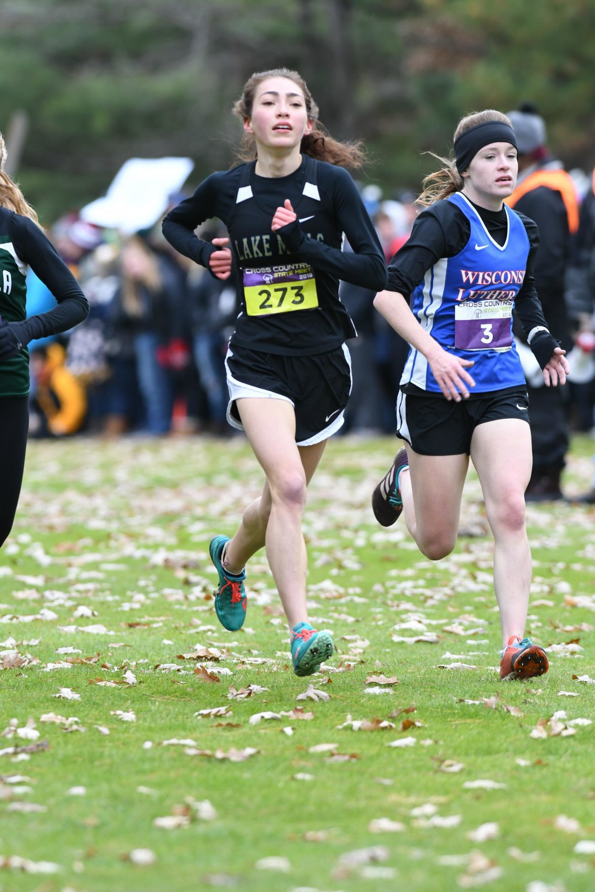 WIAA state cross country photo: Stacie Dressel, Lake Mills